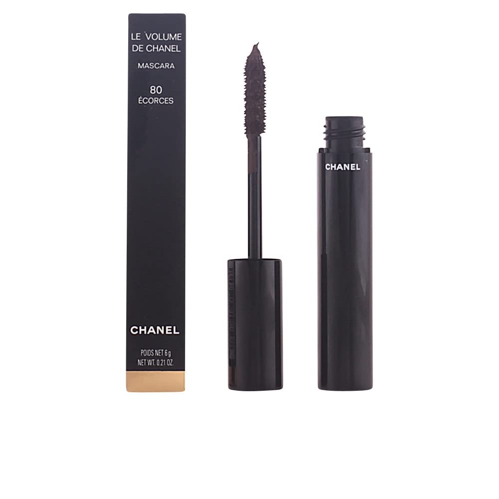 CHANEL mascara packaging front view showing elegant tube and volumizing benefit