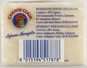 CHANTECLAIR close-up lather on fabric demonstrating gentle effective cleaning