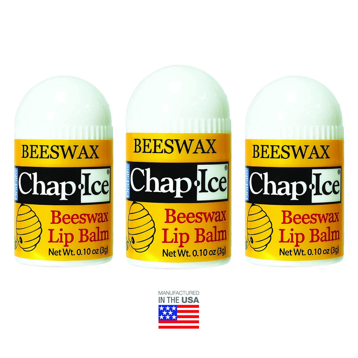CHAP-ICE applied outdoors by a hiker showing quick moisturizing benefit