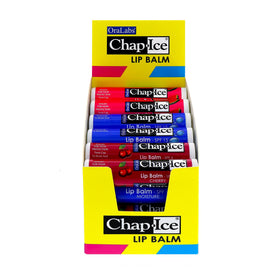 CHAP-ICE lifestyle outdoor scene with lip balm offering quick sun and wind protection