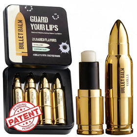 ChapChamp bullet lip balm front packaging showing rugged design and gift appeal