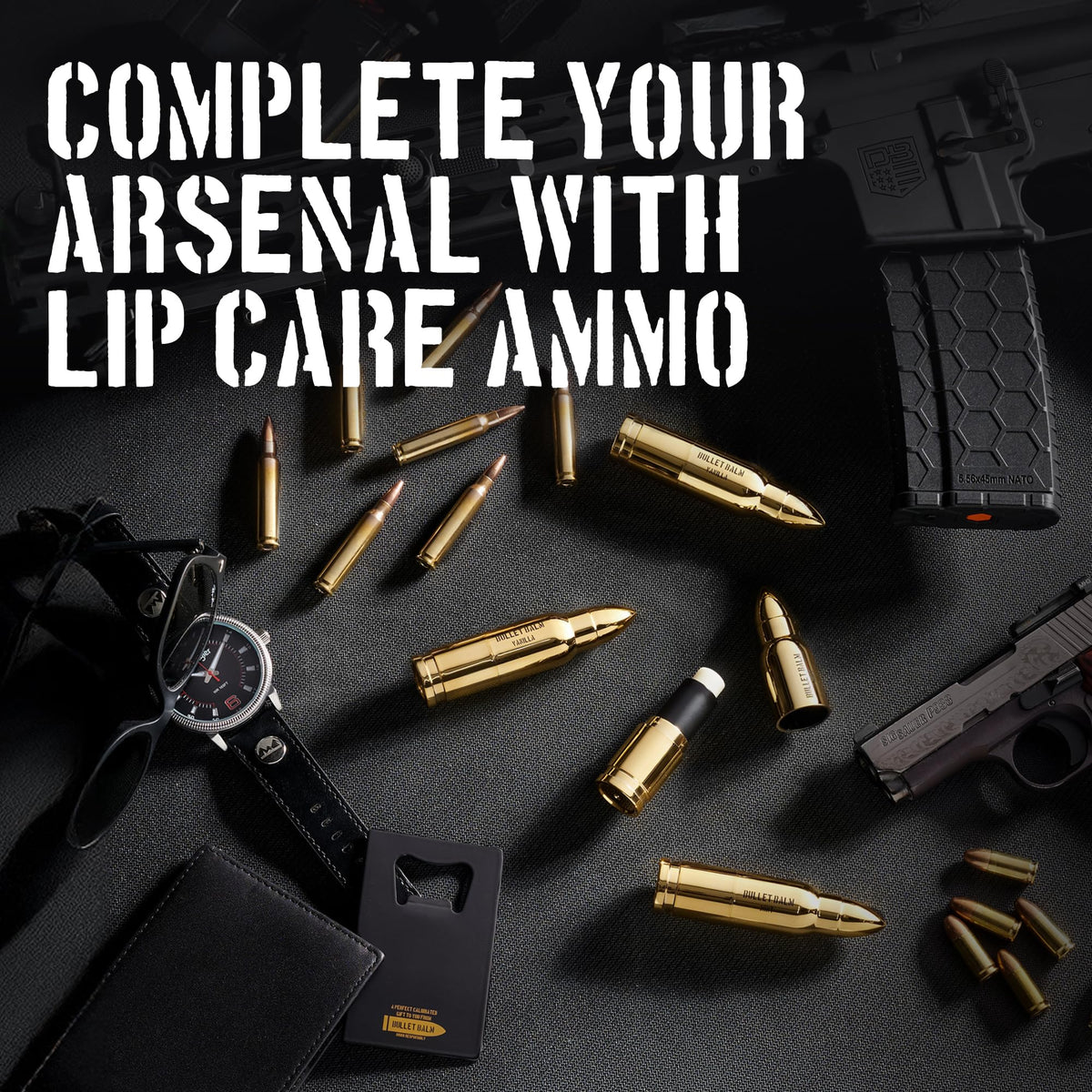 ChapChamp bullet lip balm presented in gift box emphasizing unique gift potential