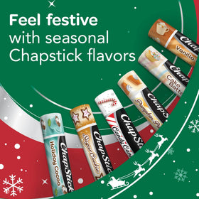 ChapStick display of twelve 3-packs highlighting value and convenience