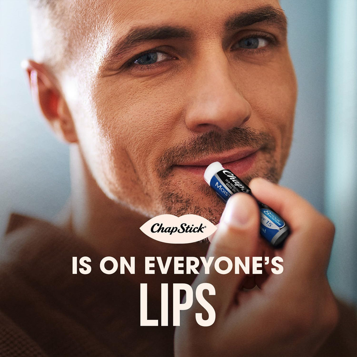 ChapStick cap and base detail showing protective cap for travel reliability