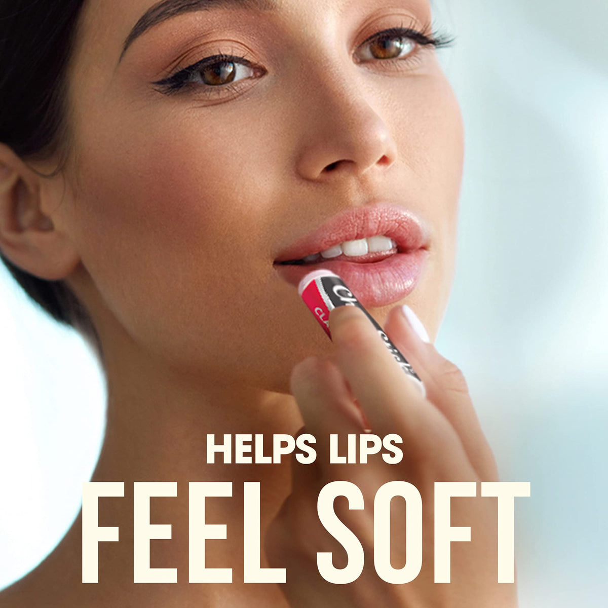ChapStick cherry label closeup with brand and details for informed purchase