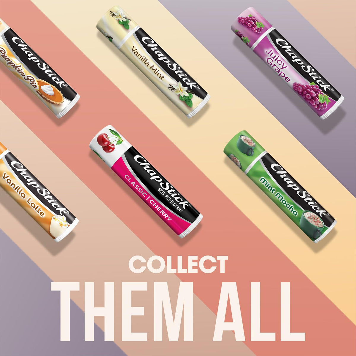 ChapStick cherry outdoor lifestyle use on lips offering protection in windy weather