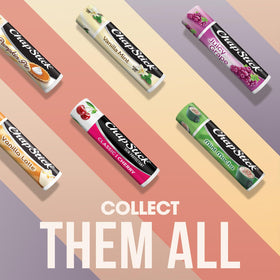 ChapStick cherry outdoor lifestyle use on lips offering protection in windy weather
