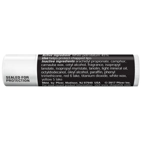 ChapStick classic stored in family bathroom cupboard for everyday access