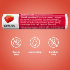 Flat-lay of the full 12-count ChapStick pack showcasing bulk value and consistency
