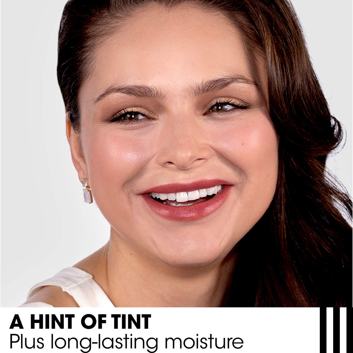 ChapStick Coral Blush open tip showing balm texture, brand hydration benefit