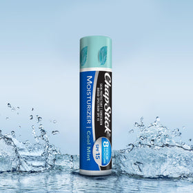 ChapStick tube in hand for scale showing compact travel-friendly benefit