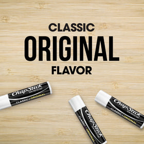 chapstick single stick closeup showing smooth tip and easy application