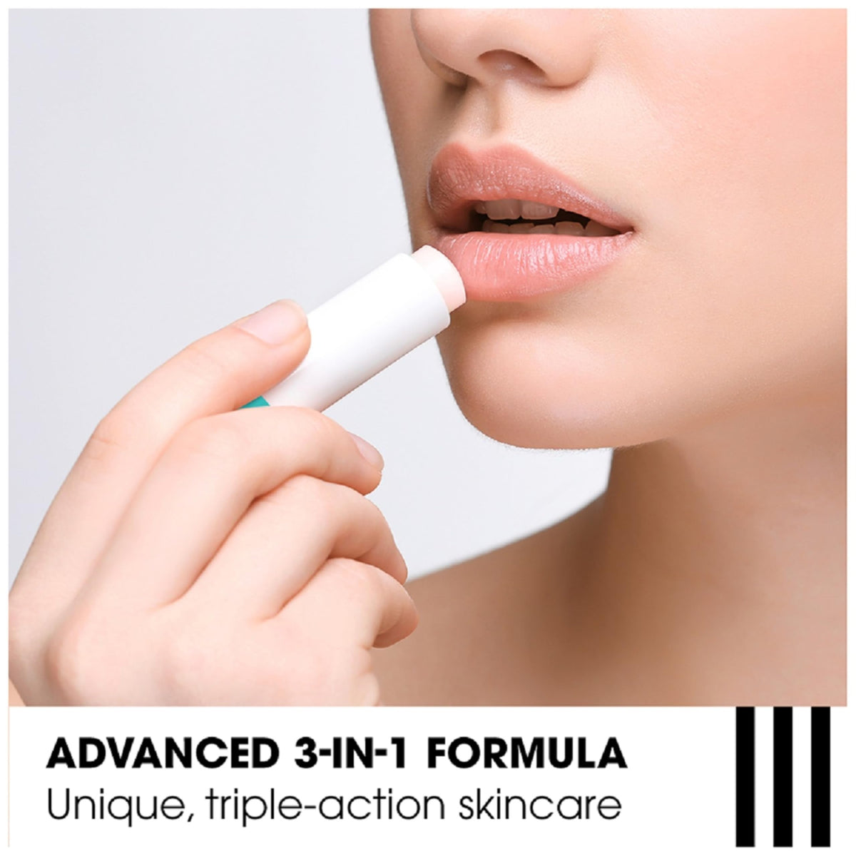 ChapStick Soothing Oasis with cap removed displaying twist-up applicator for precise control