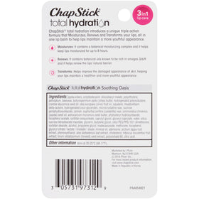 ChapStick Soothing Oasis in a lifestyle scene demonstrating on-the-go hydration benefit