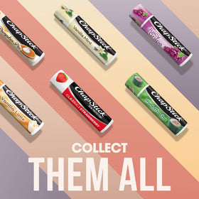 Close-up of ChapStick balm texture revealing smooth glide and sheer tint