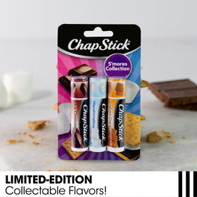 ChapStick Vanilla Bean label detail highlighting brand and recognizable flavor benefit