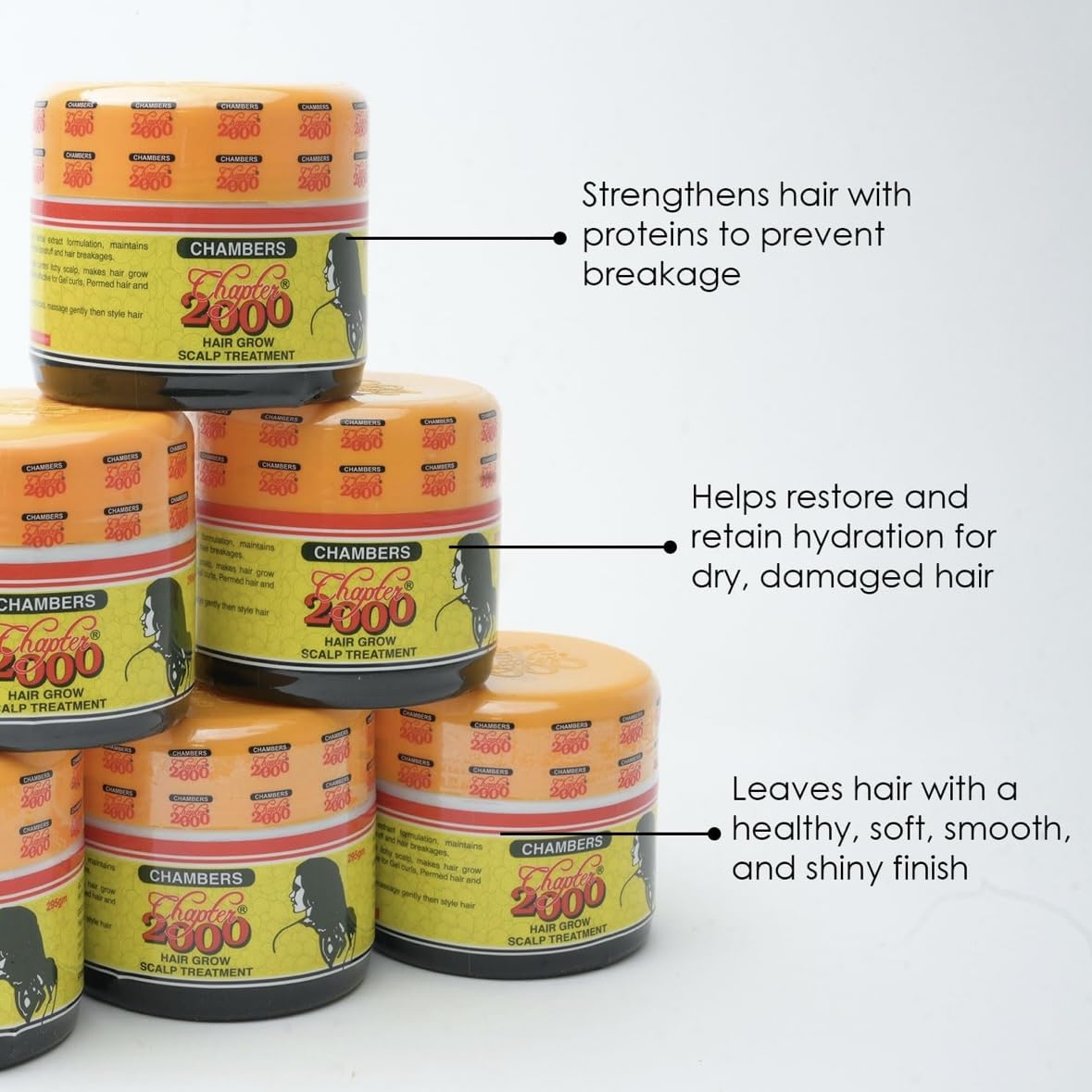 Applying Chapter 2000 to scalp with fingers demonstrating targeted hydration and scalp comfort