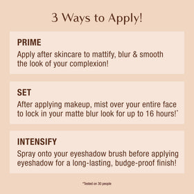 Charlotte Tilbury mist on skin close-up blurring pores and smoothing texture