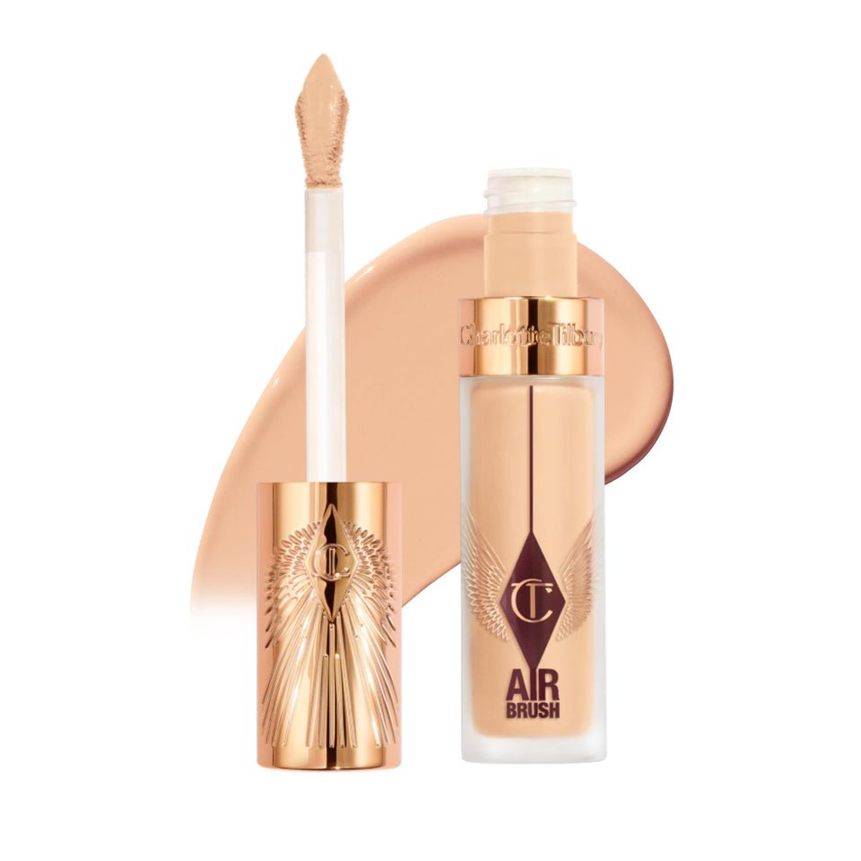 Charlotte Tilbury front packaging showing product and shade for effortless coverage