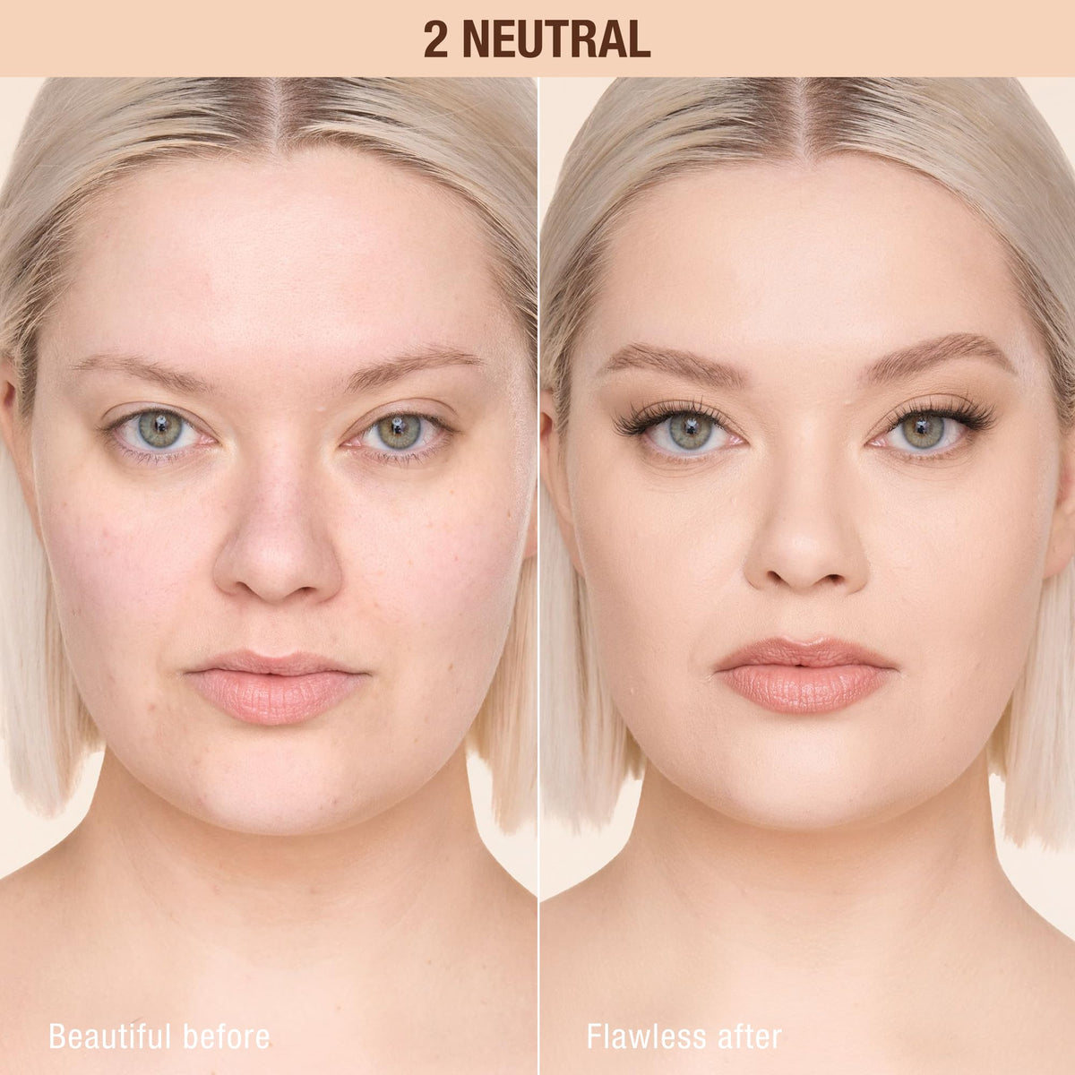 Charlotte Tilbury pump dispensing foundation highlighting mess-free use