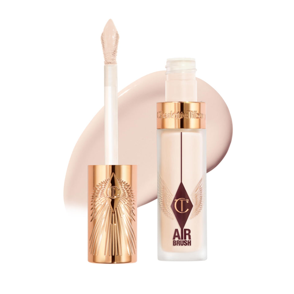Charlotte Tilbury front packaging showing sleek concealer benefits