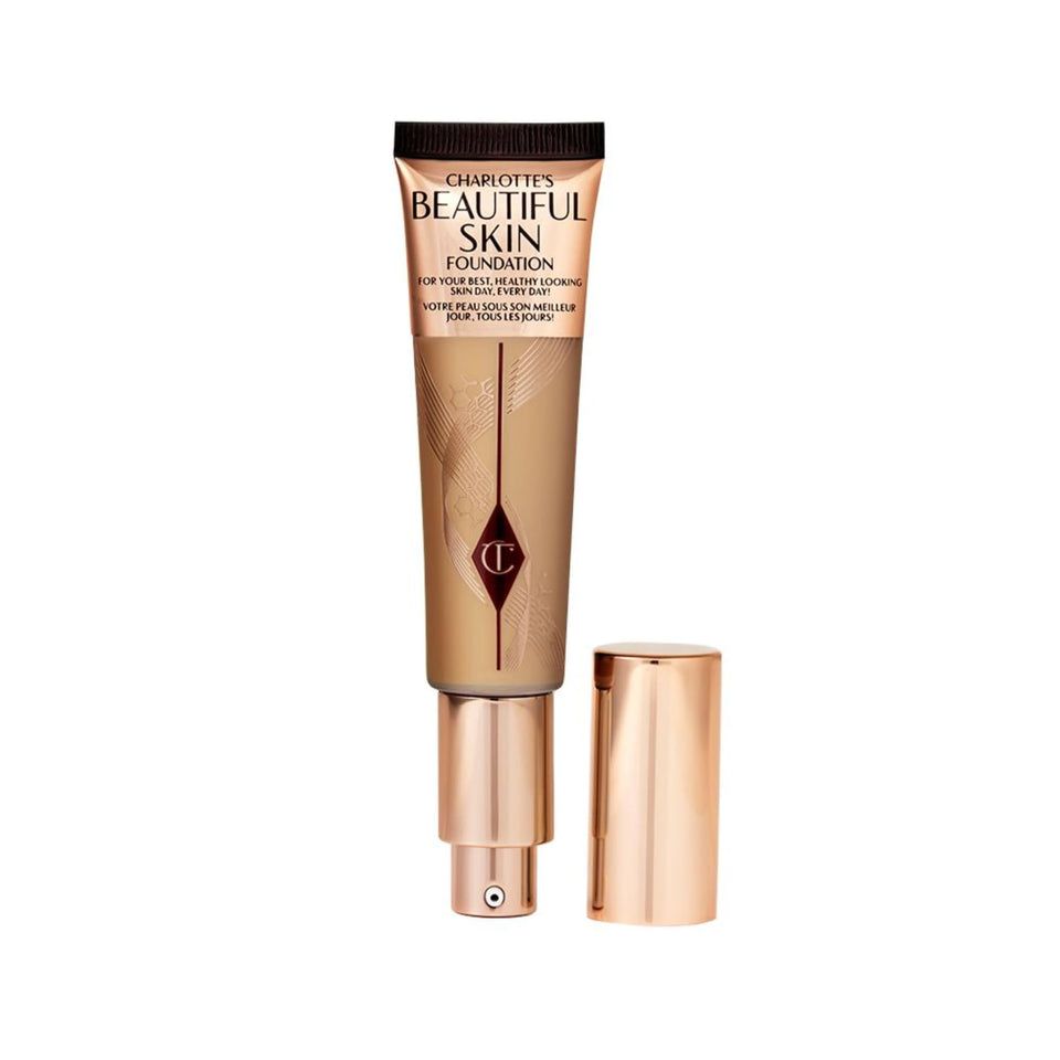 Charlotte Tilbury front packaging showing brand and product benefits