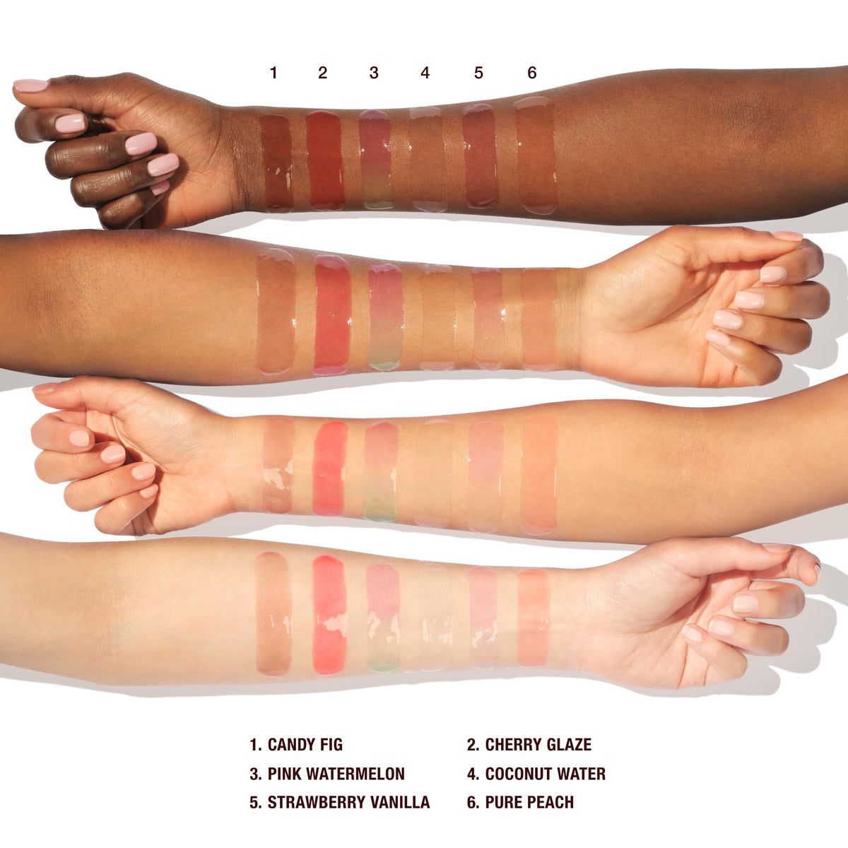 Charlotte Tilbury before and after hydration effect showing smoother fuller-looking lips