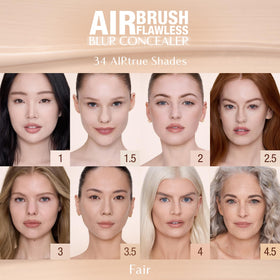 Charlotte Tilbury before and after under-eye showing concealed dark circles benefit