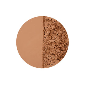 Charlotte Tilbury open compact showing removable refill pan for sustainable reuse