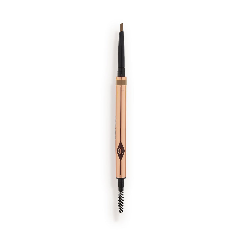Charlotte Tilbury front packaging showing pencil and cap, clear branding and size