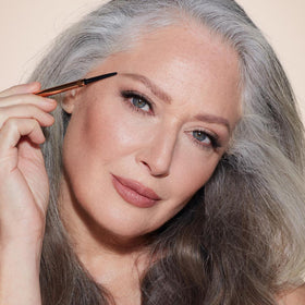Charlotte Tilbury refill mechanism detail highlighting refillable design benefit