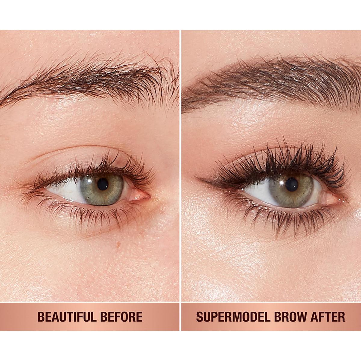 Charlotte Tilbury texture swatches on skin showing natural pigment and blendability