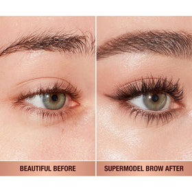 Charlotte Tilbury texture swatches on skin showing natural pigment and blendability