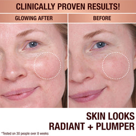 Charlotte Tilbury dropper detail dispensing oil, demonstrates precise controlled application