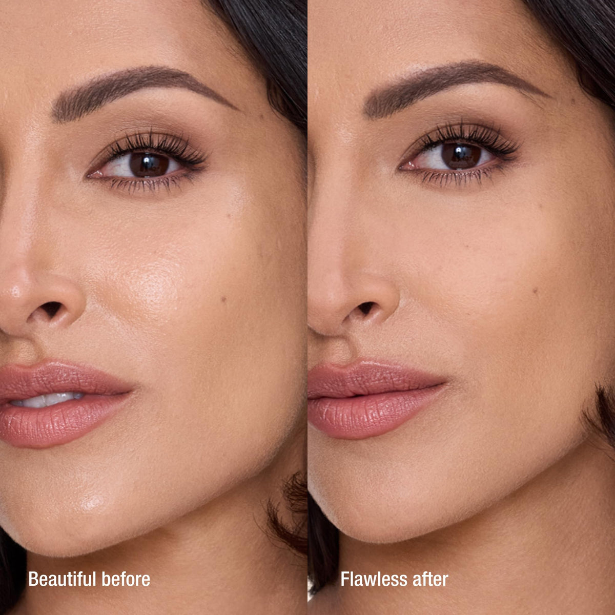 Charlotte Tilbury compact in hand showing scale and portability for on-the-go touch-ups