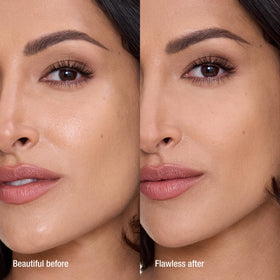 Charlotte Tilbury compact in hand showing scale and portability for on-the-go touch-ups