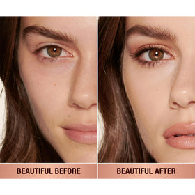 Charlotte Tilbury applicator wand dispensing concealer for precise brightening