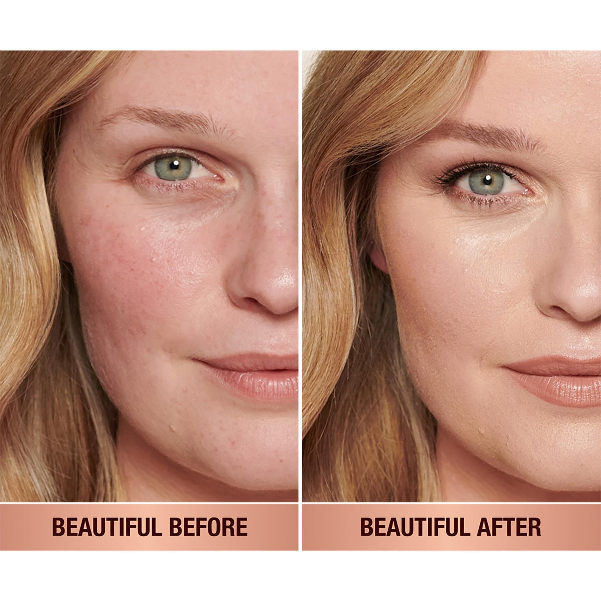 Charlotte Tilbury closeup of doe-foot applicator delivering precise, mess-free application