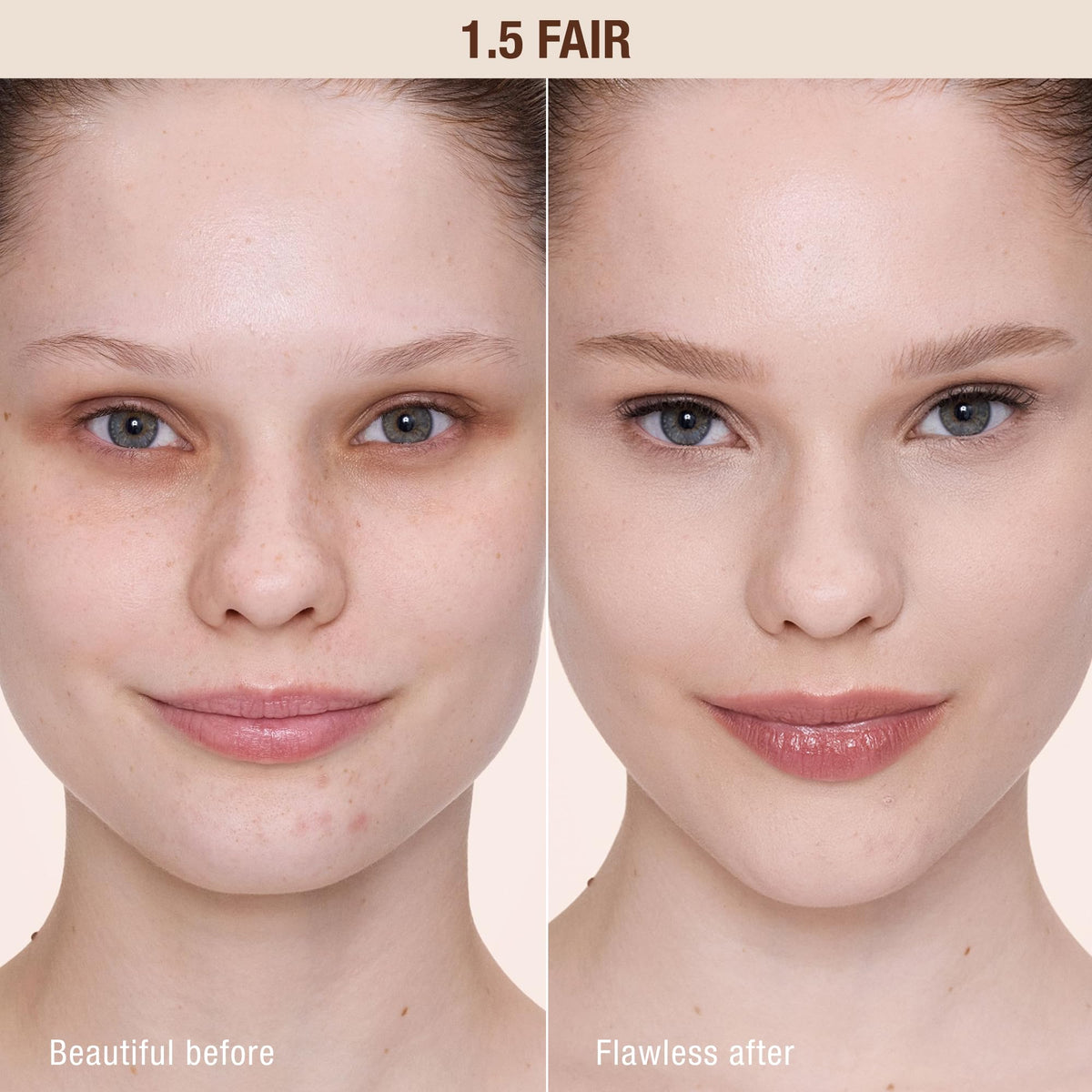 Charlotte Tilbury micro-dot applicator tip demonstrating precise targeted placement