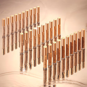 Charlotte Tilbury split-face before and after showing concealment and natural radiance