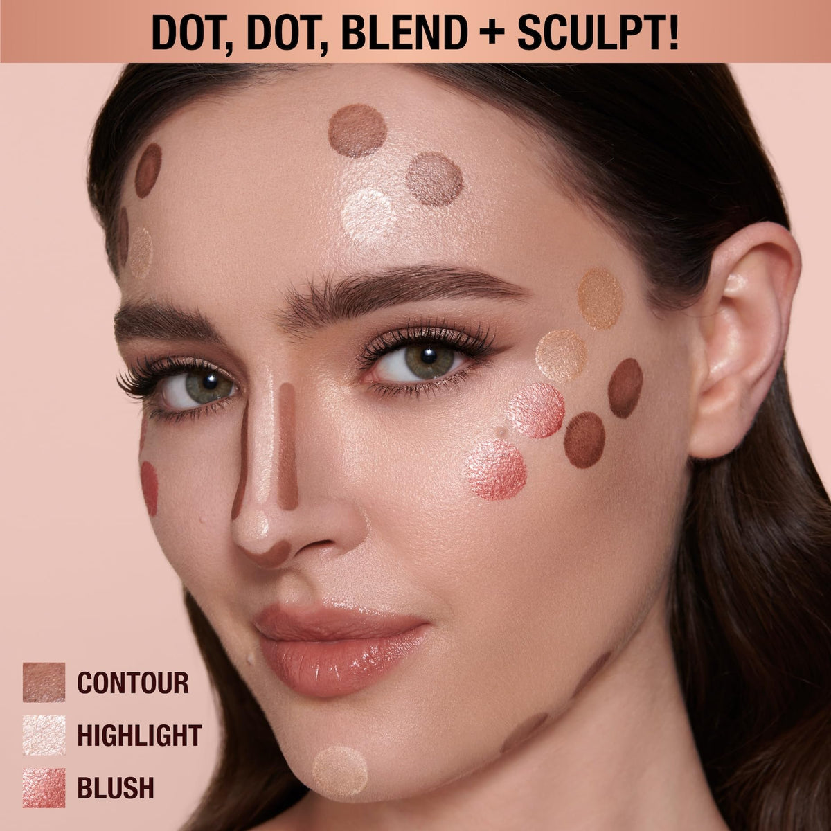 Charlotte Tilbury Fair swatch on arm demonstrating true-to-skin shade and buildable definition