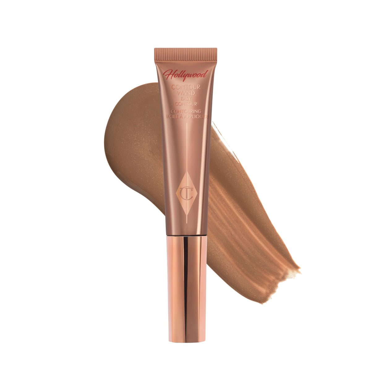 Charlotte Tilbury contour wand front packaging showing sleek tube and shade for elegant storage