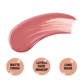 Charlotte Tilbury cushion applicator close-up showing precise tip for controlled, mess-free dots