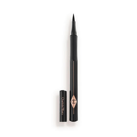 Charlotte Tilbury pen front packaging showing Panther black and benefits
