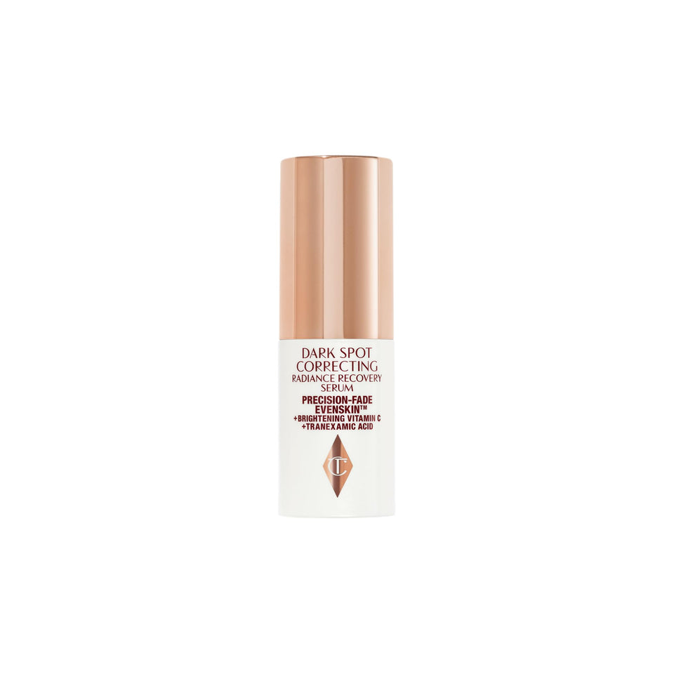 Charlotte Tilbury front packaging showing product and branding for targeted brightening