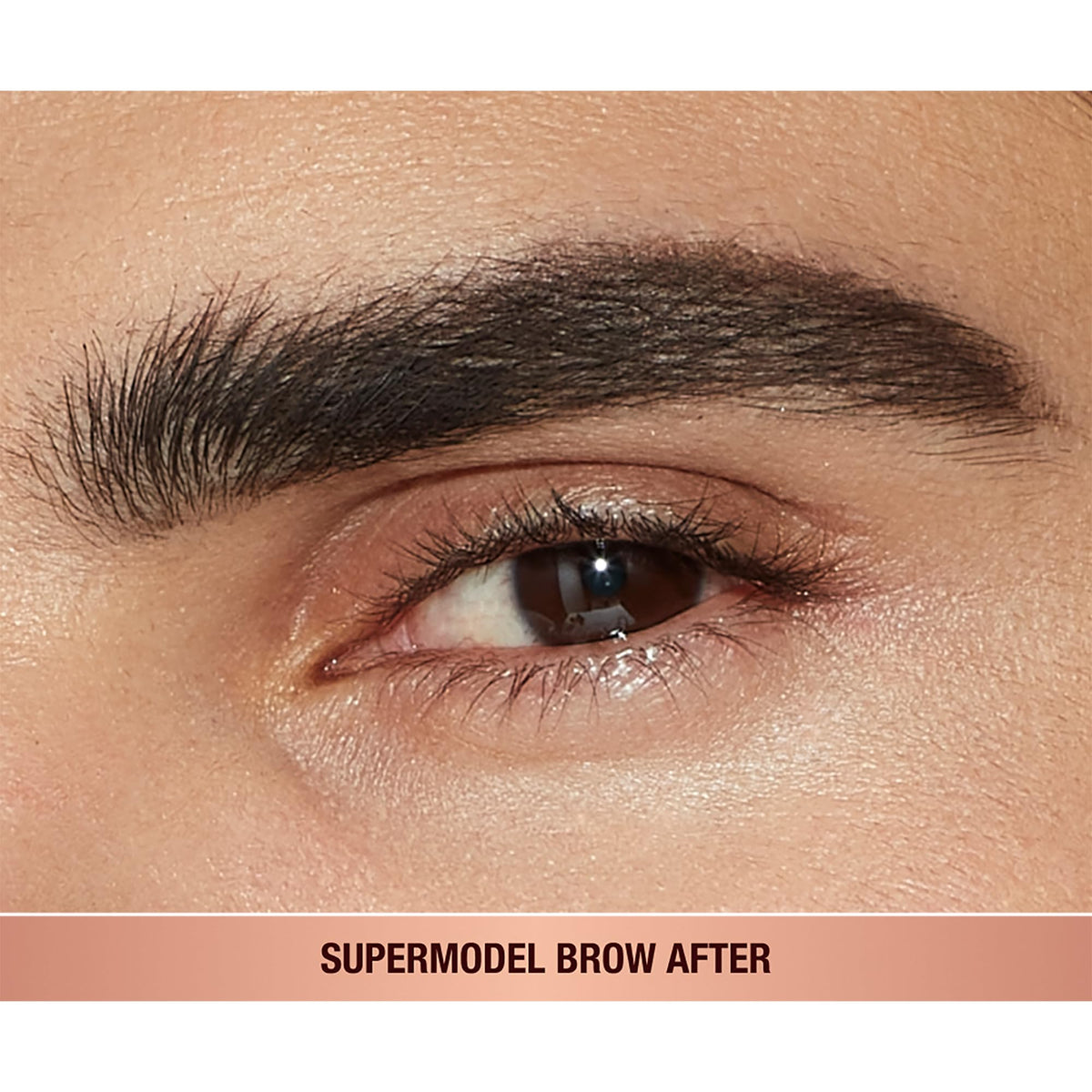 Charlotte Tilbury gel texture swatch illustrating buildable tint and finish