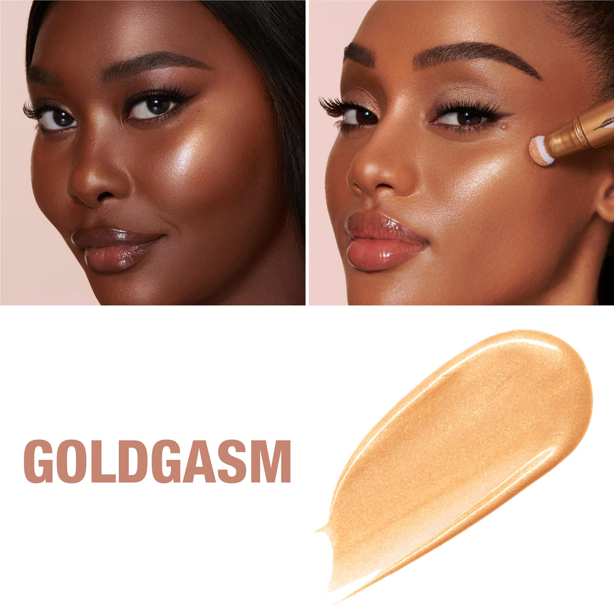Charlotte Tilbury cushion applicator close-up for precise, even application