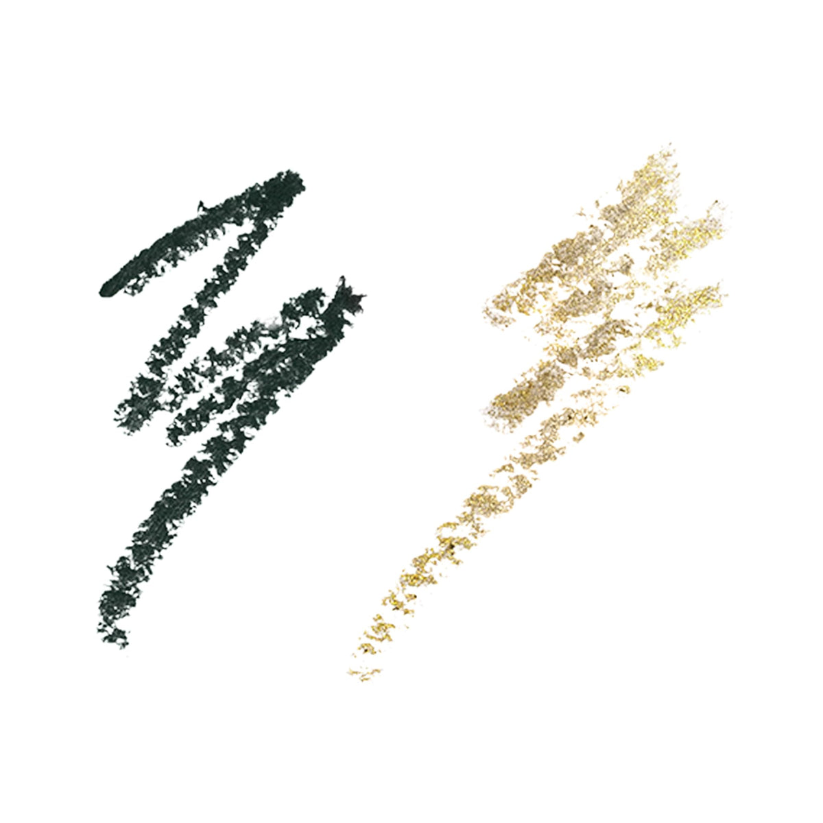 Charlotte Tilbury close-up of dual-ended pencil emphasizing matte and metallic tips
