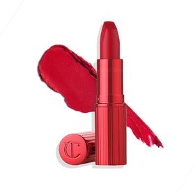 Charlotte Tilbury lipstick front packaging shows elegant case and instant gift appeal
