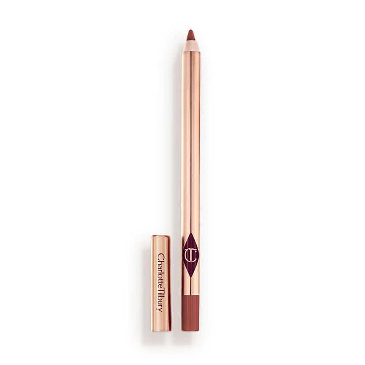 Charlotte Tilbury front packaging showing Hot Gossip liner and compact benefit